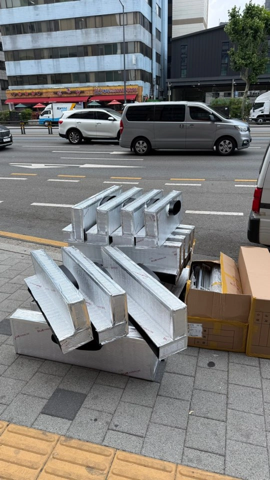 노원 환기청정기 복도 환기 디퓨저 설치 5번째 사진