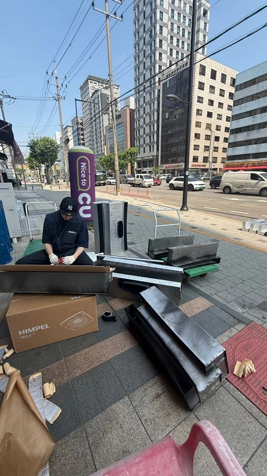 광교 환기청정기 환기청정기 공기질 컨트롤러 설치 2번째 사진