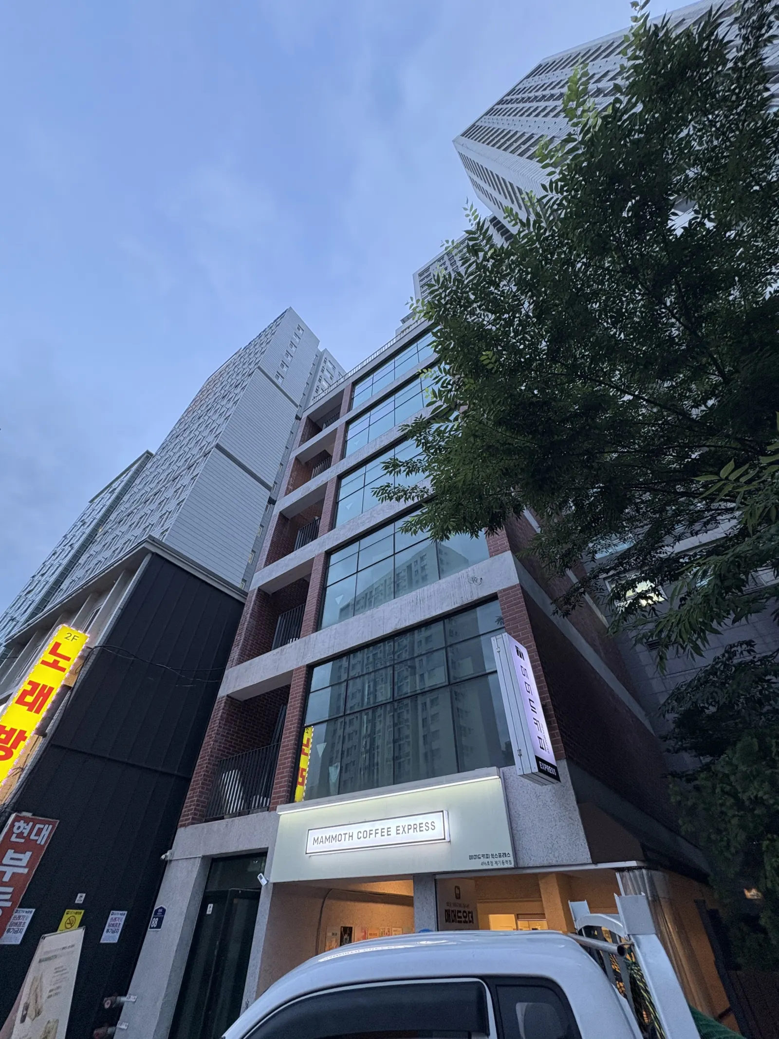 송도 트윈타워 환기청정기 시공 현장 마감